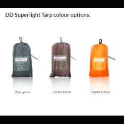 DD Hammocks Superlight tarp 3 x 2,9 m.