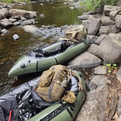 Packraft med spraydeck - PRX - Cuma Gear expedition
