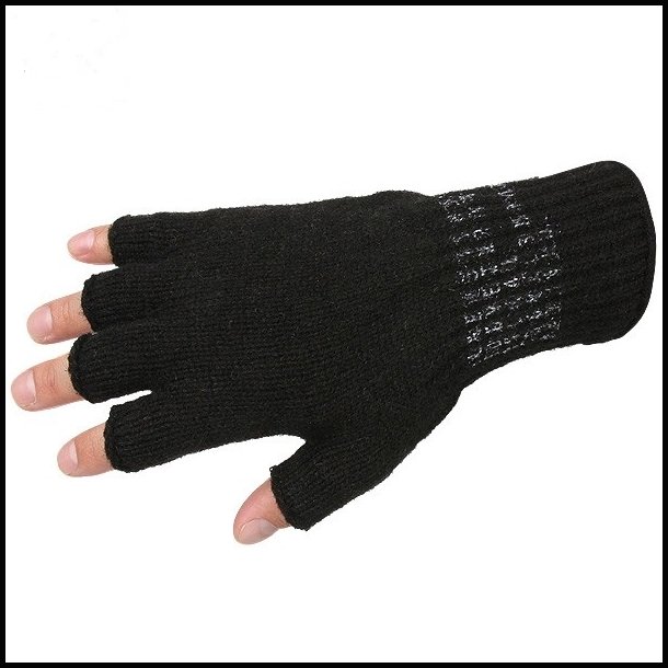 Fingerløse handsker ULD - - butikken